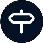 Signpost icon